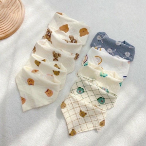 Set 5 Yếm Muslin Tam Giác JUBON