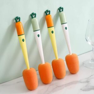 Cọ Rửa Bình Sữa 3in1 Hình Cà Rốt JUBON