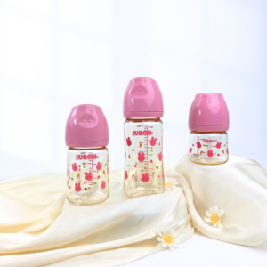 Bình sữa PPSU Premium JUBON – Phiên bản Forest Season 2025 - Thỏ Tím