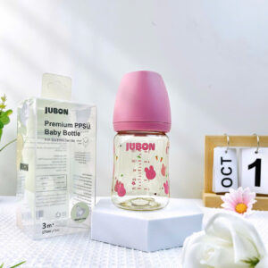 Bình sữa PPSU Premium JUBON – Phiên bản Forest Season 2025 - Thỏ Tím